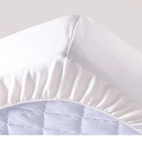   MATTRESS PROTECTOR WATERPROOF Rubber - Cotton jersey top 90x200 cm + 30 cm