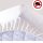 MATTRESS PROTECTOR WATERPROOF Round rubber Mite-free - Cotton jersey top 90x200 cm + 30 cm