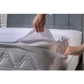   MATTRESS PROTECTOR WATERPROOF Corner rubber - MICROFIBER 90x200 cm