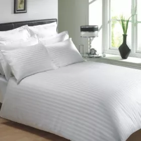   QUILT COVER / 1 CM STRIPED Hotel 140x200 cm 50% cotton 50% polyester