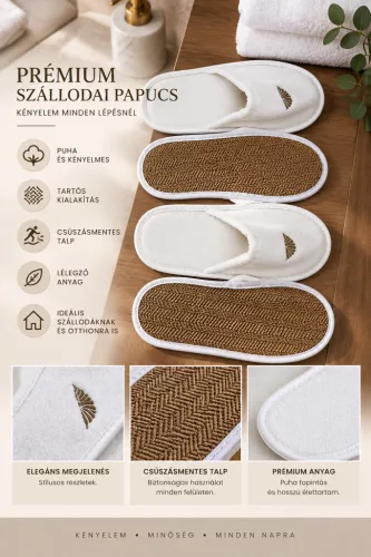 Quivera sustainable cotton slippers with cork sole