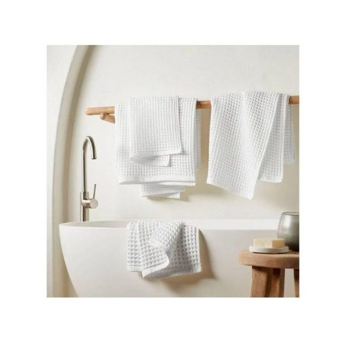TOWEL White wasp pattern 200 gr SIMA 100x150 cm Sauna sheet