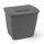 Planet Koala trash can with lid 6L (Hanging Bucket) Anthracite gray color
