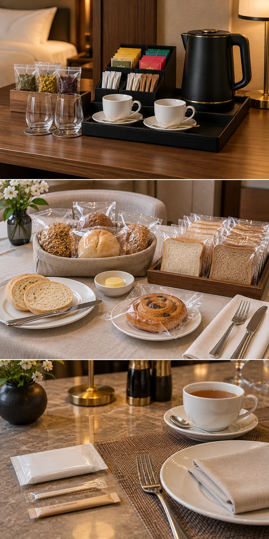 In-room tea and coffee – illustrative image